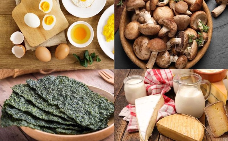 4 foods rich in vitamin B12 for vegetarians. Graphics: Linh Dan