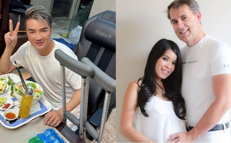 Bich Tuyen's husband counter-sued Dam Vinh Hung. Photo: Character provided