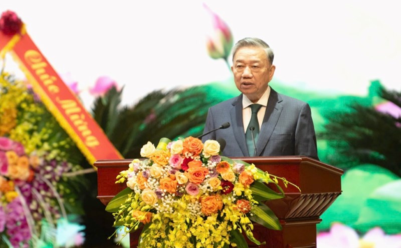 General Secretary To Lam believes that the Vietnam Veterans Association will make many important contributions, helping to bring the country into a new era. Photo: T.Vuong