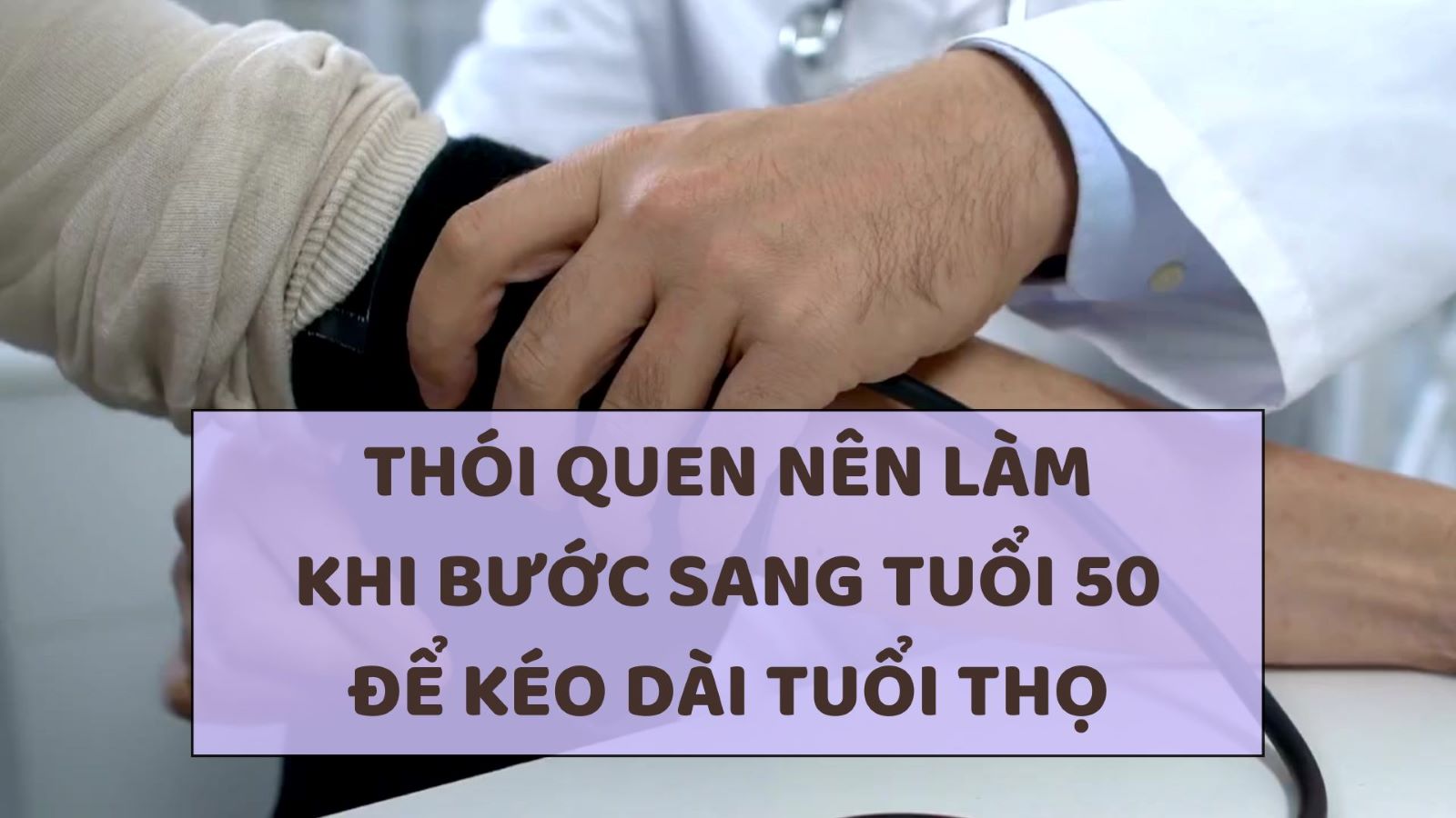 Habits to do when turning 50 to prolong life