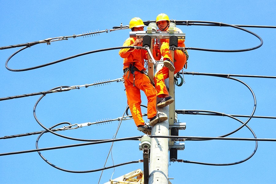 Places that may have power outages on December 5 and 6 in Ba Ria - Vung Tau. Photo: EVN BRVT