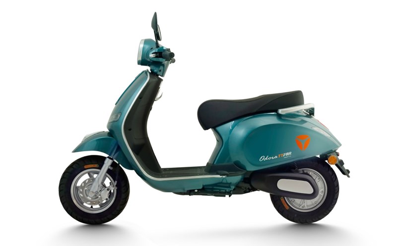 Technical specifications of electric motorbikes that can travel 80km when fully charged. Photo source: Yadea