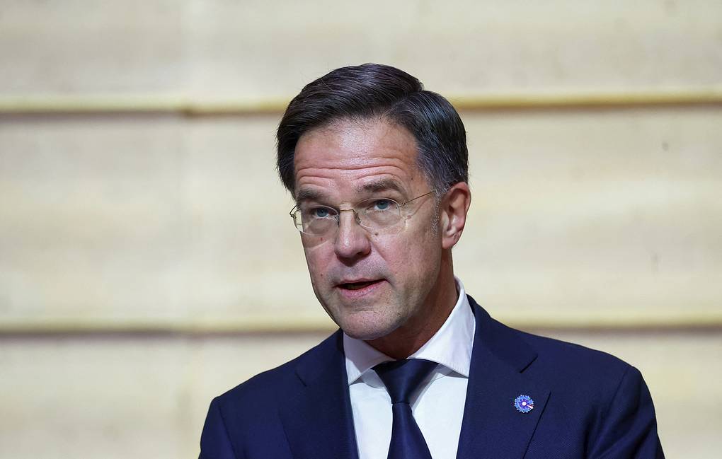 NATO Secretary General Mark Rutte speaks about Ukraine joining NATO. Photo: NATO