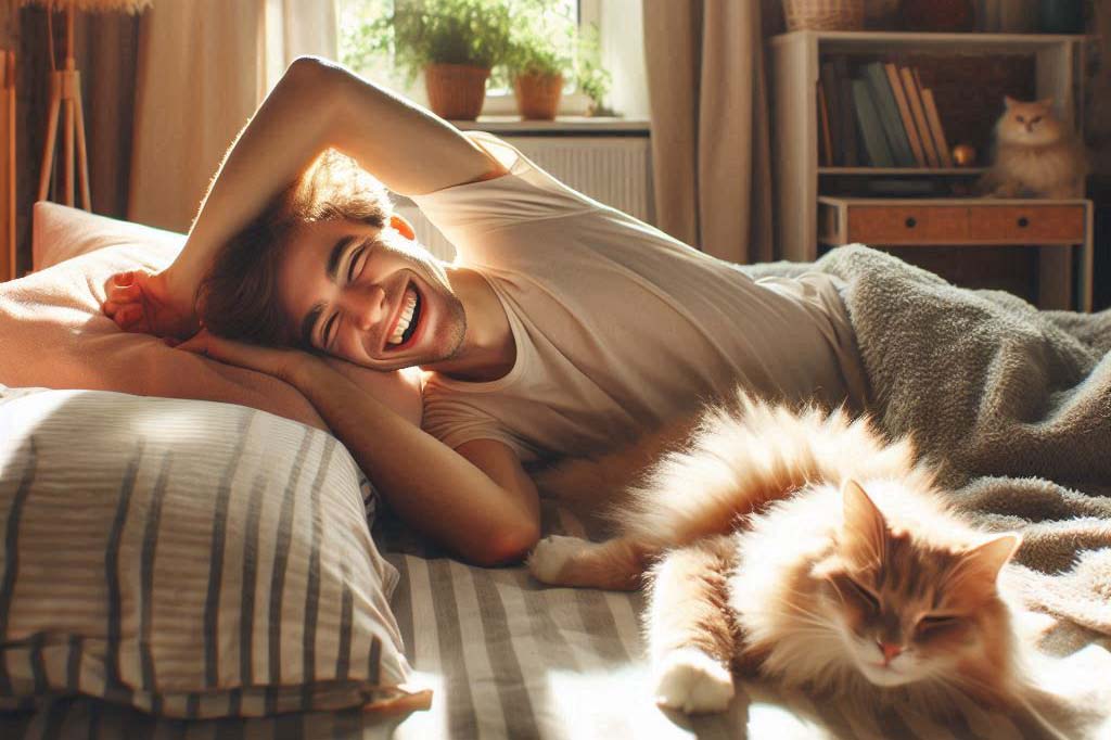 Creating healthy habits in the morning when you wake up will help you improve your health and detoxify your body effectively. Photo - AI: Ngoc Thuy