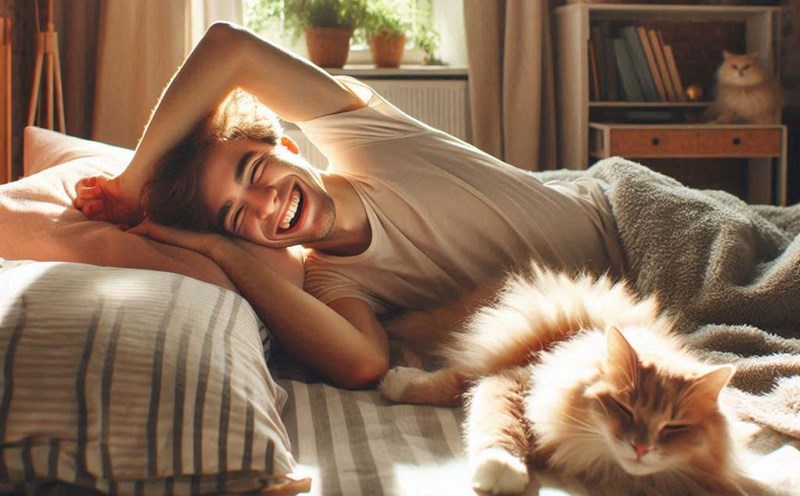 Creating healthy habits in the morning when you wake up will help you improve your health and detoxify your body effectively. Photo - AI: Ngoc Thuy