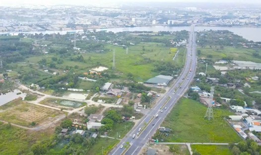 Khu vực triển khai dự án Khu đô thị Hiệp Hòa, TP Biên Hòa, tỉnh Đồng Nai. Ảnh: HAC