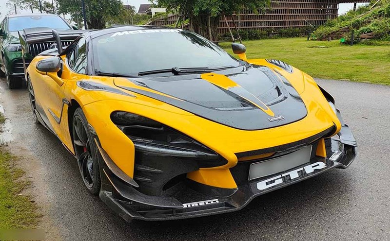 McLaren 720S Spider in Vietnam has a license plate auctioned for nearly 300 million VND. Photo: Nghia Tu
