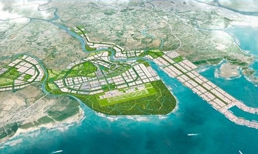 Phối cảnh Khu kinh tế ven biển phía Nam Hải Phòng.