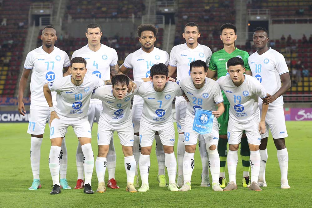 Toi 4.12, cau lac bo Thep Xanh Nam Dinh cham tran Bangkok United (Thai Lan) o luot tran cuoi vong bang AFC Champions League Two (Cup C2 chau A) 2024-2025.