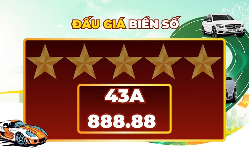Super license plate with five 8s will be available in the session on December 5