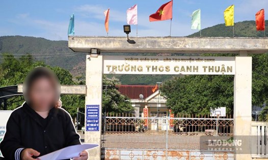 Các giáo viên Trường THCS bán trú Canh Thuận đã đồng thuận mức chi trả chế độ của nhà trường. Ảnh: Hoài Luân