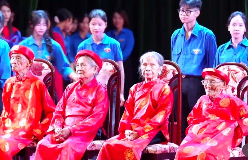 Hai Duong has 380 people who will turn 100 years old by 2025. Photo: Hai Duong Provincial Portal