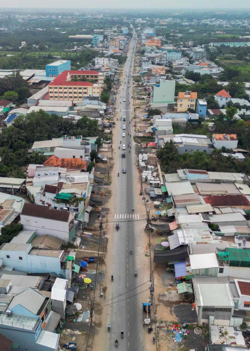 Doan mo rong Quoc lo 50 hien huu da dat khoang 19% khoi luong, du kien hoan thanh nam 2025.  