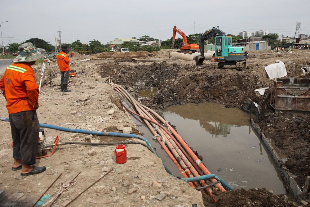 Doan mo rong Quoc lo 50 hien huu da dat khoang 19% khoi luong, du kien hoan thanh nam 2025.  