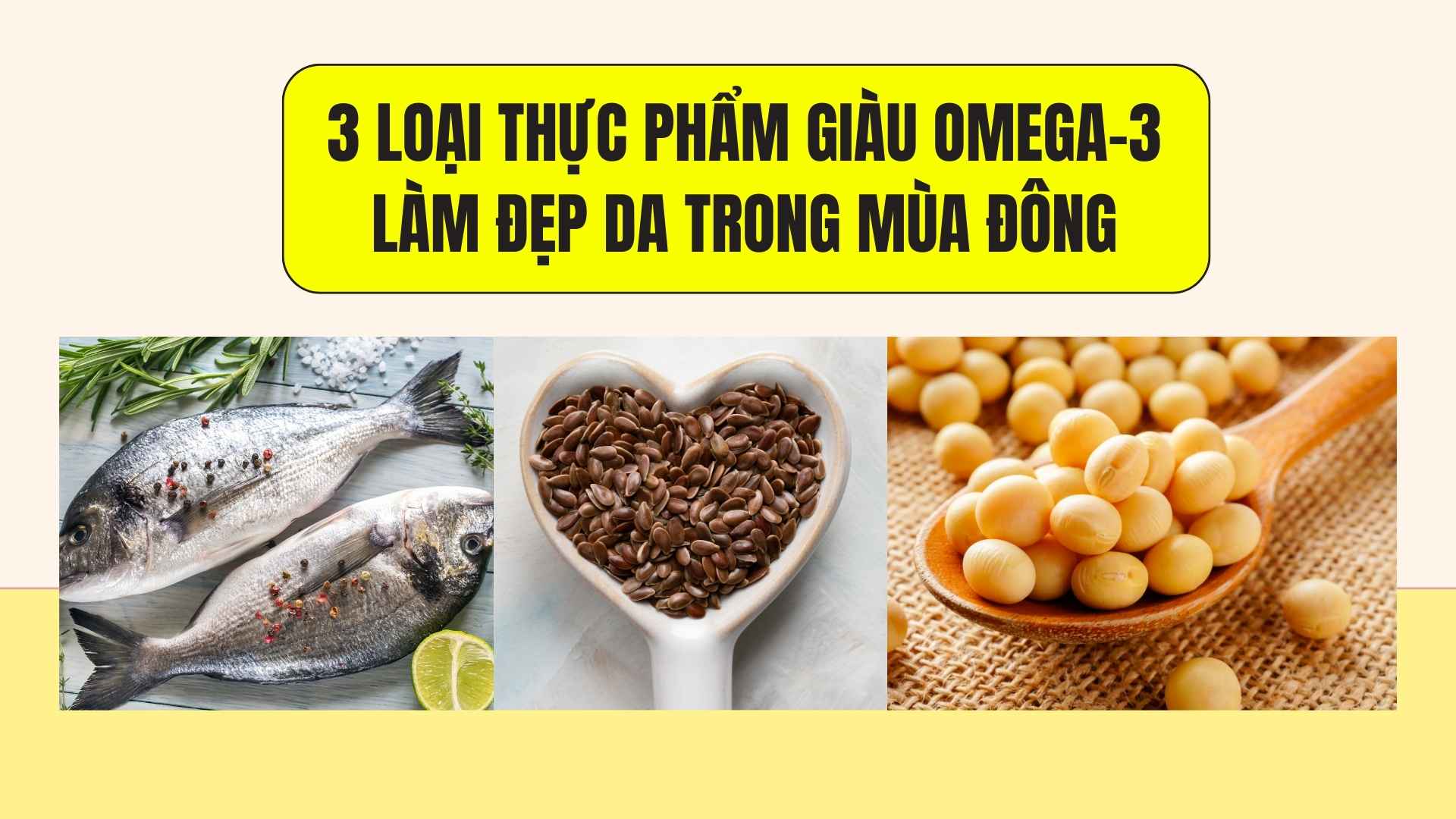 3 foods rich in omega-3 that save your skin in winter