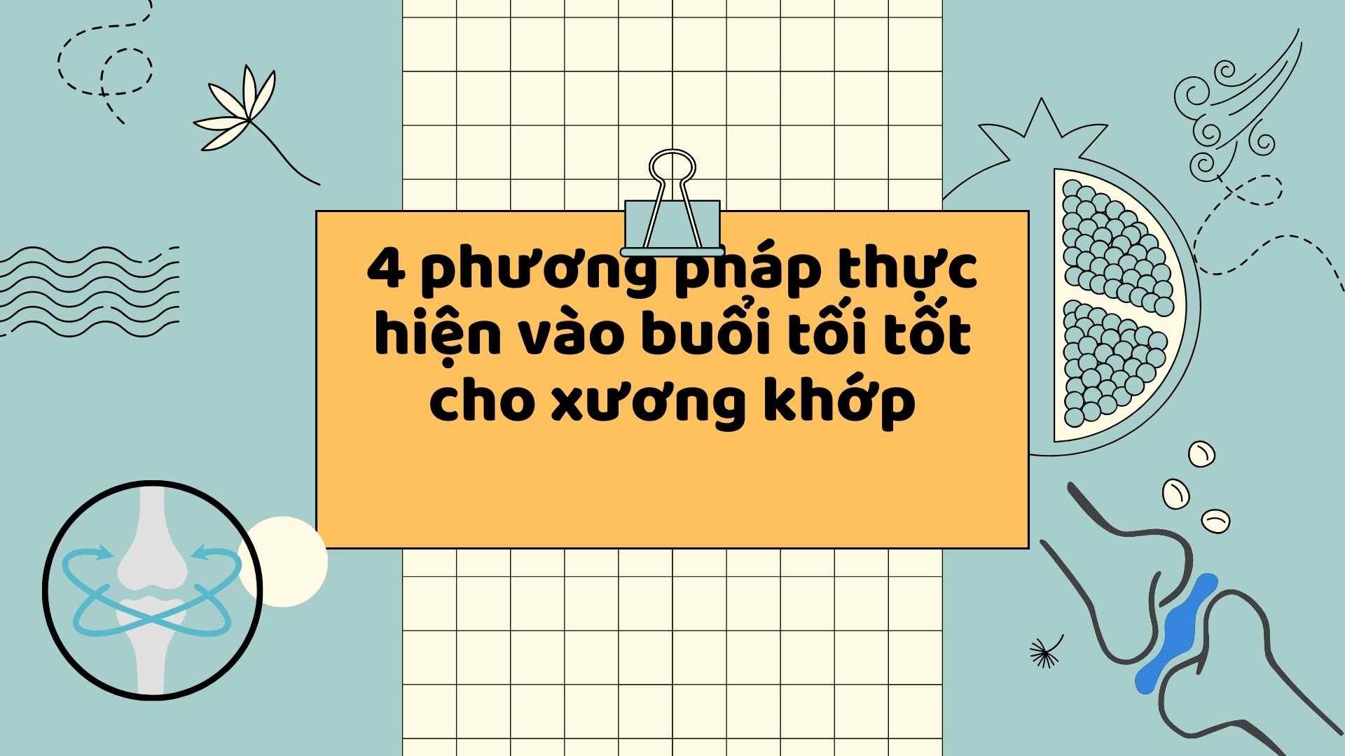 Eating calcium-rich snacks is one of the best ways to keep your bones and joints healthy. Graphics: Ha May