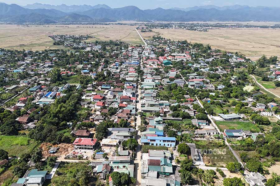 Toan canh xa Noong Het nhin tu tren cao.