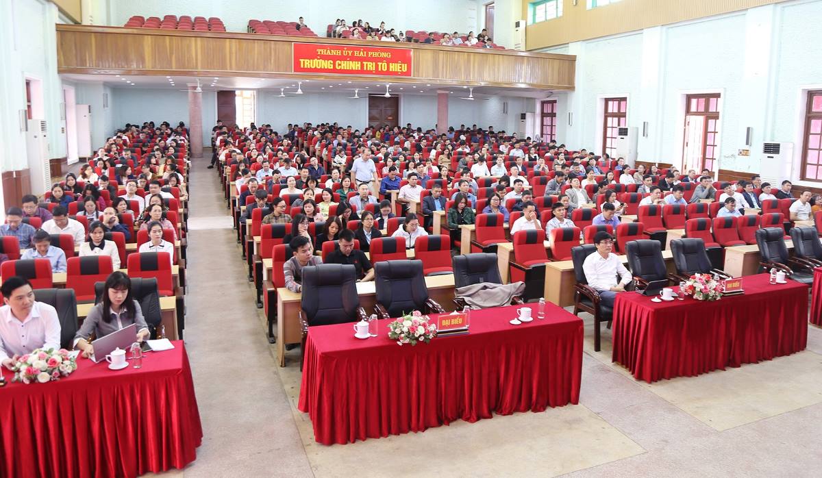 View of the training class. Photo: Hai Phong Portal