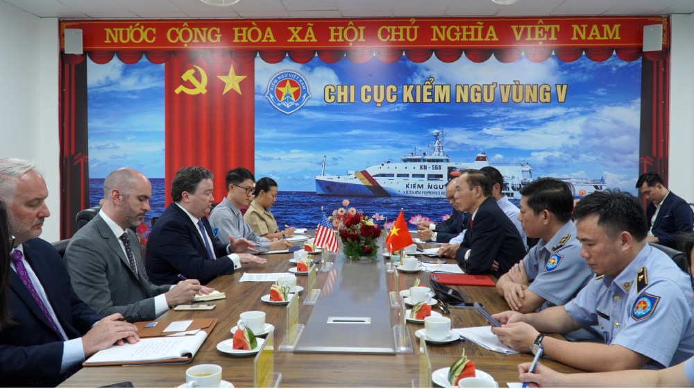 The aid package will be allocated to Vietnamese law enforcement agencies, part of which will support fisheries surveillance. Photo: Van Sy