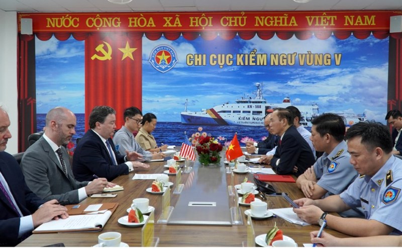 The aid package will be allocated to Vietnamese law enforcement agencies, part of which will support fisheries surveillance. Photo: Van Sy