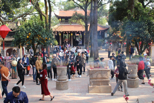 UBND tỉnh yêu cầu các đơn tăng cường công tác bảo đảm an ninh, trật tự trong dịp Tết Nguyên đán. Ảnh: Lê Tuyến