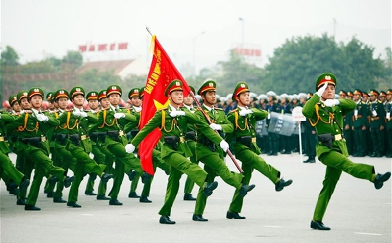 Building a truly clean, strong, disciplined, elite, and modern People's Public Security force. Photo: Ministry of Public Security