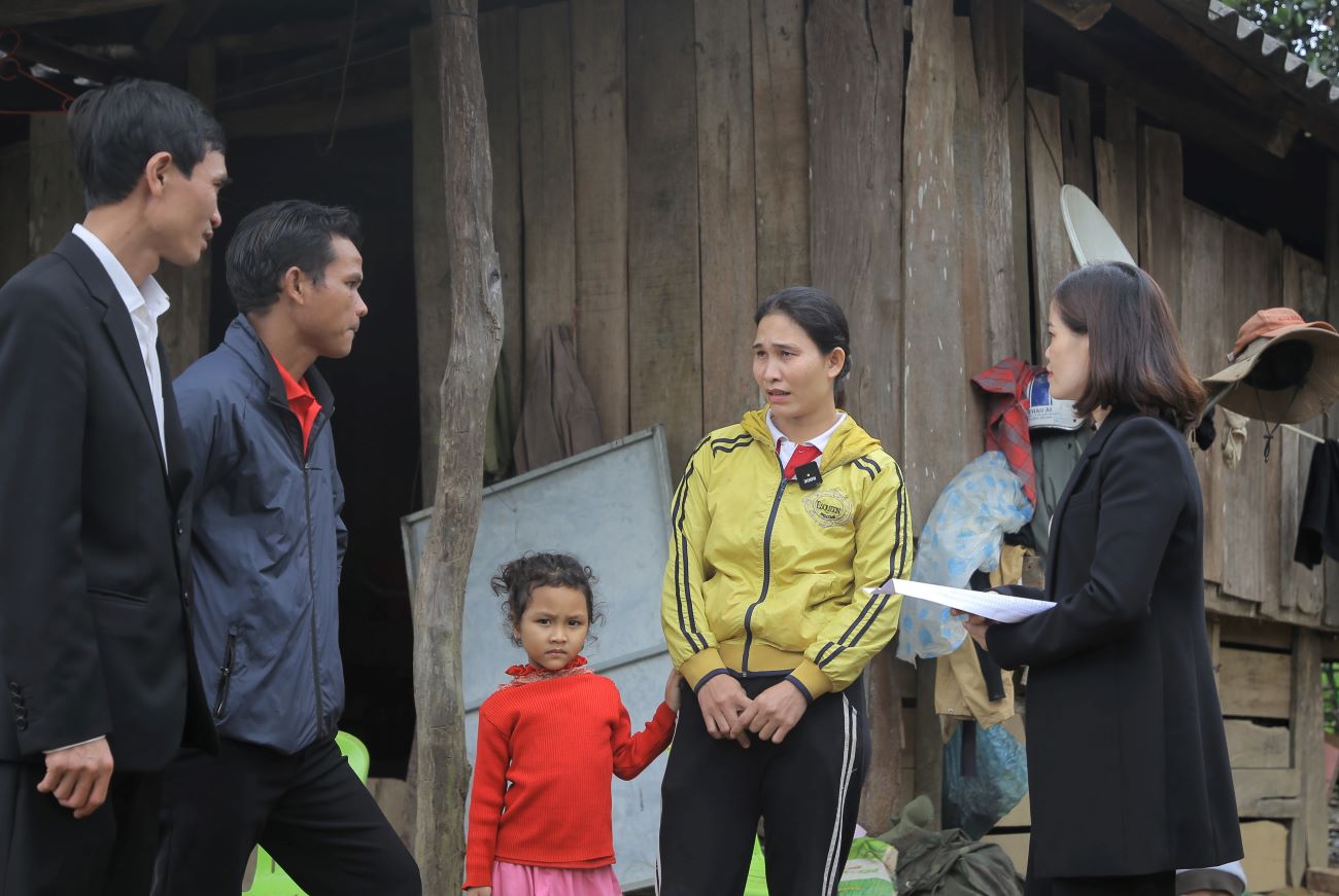 Ethnic minority households in Quang Tri province have forest land and want to be granted a red book, but it is located in a protected forest. Photo: Hung Tho