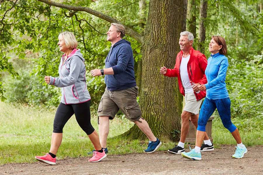 Surprising research results on walking habits in the elderly
