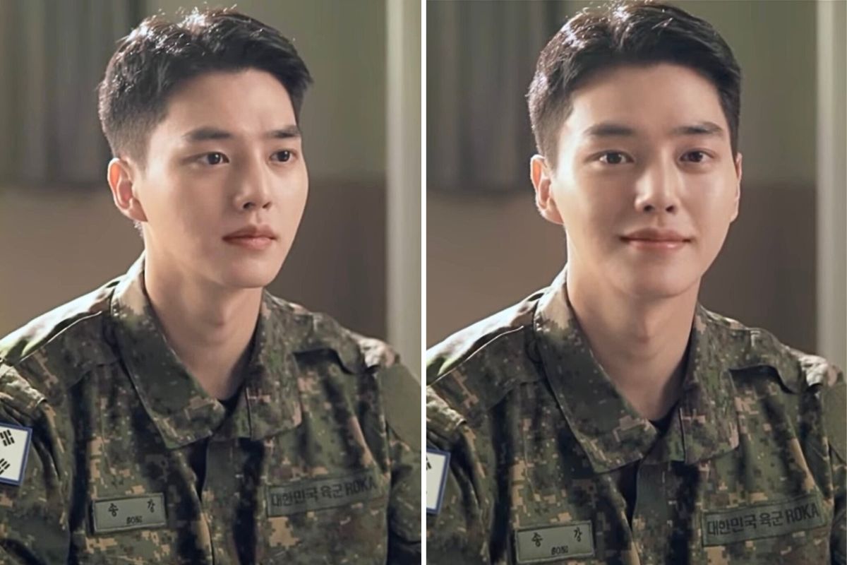 Song Kang is currently serving in the military. Photo: Allkpop