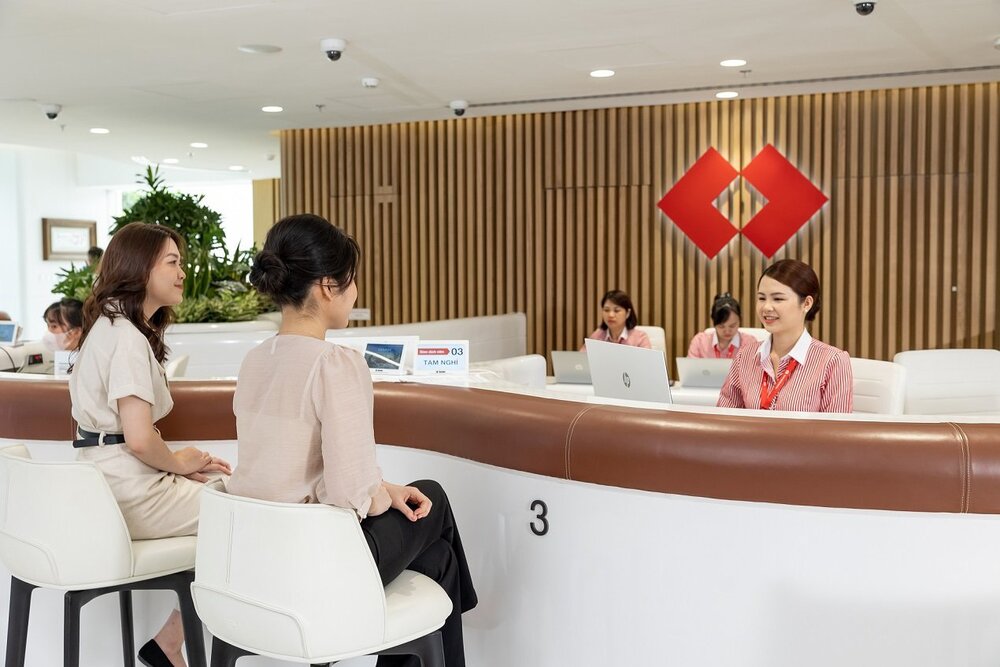 Techcombank's interest rates increase, deposit 500 million, interest 48.5 million. Photo: TCB.