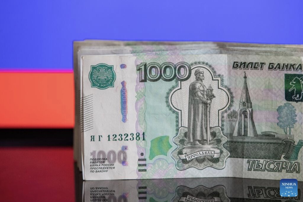 Russian ruble. Photo: Xinhua