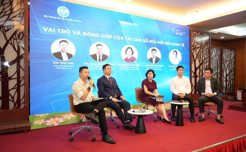 Delegates shared at the Workshop “Digital Asset Law on the eve of the promulgation of the Law on Digital Technology Industry”. Photo: Hai Yen