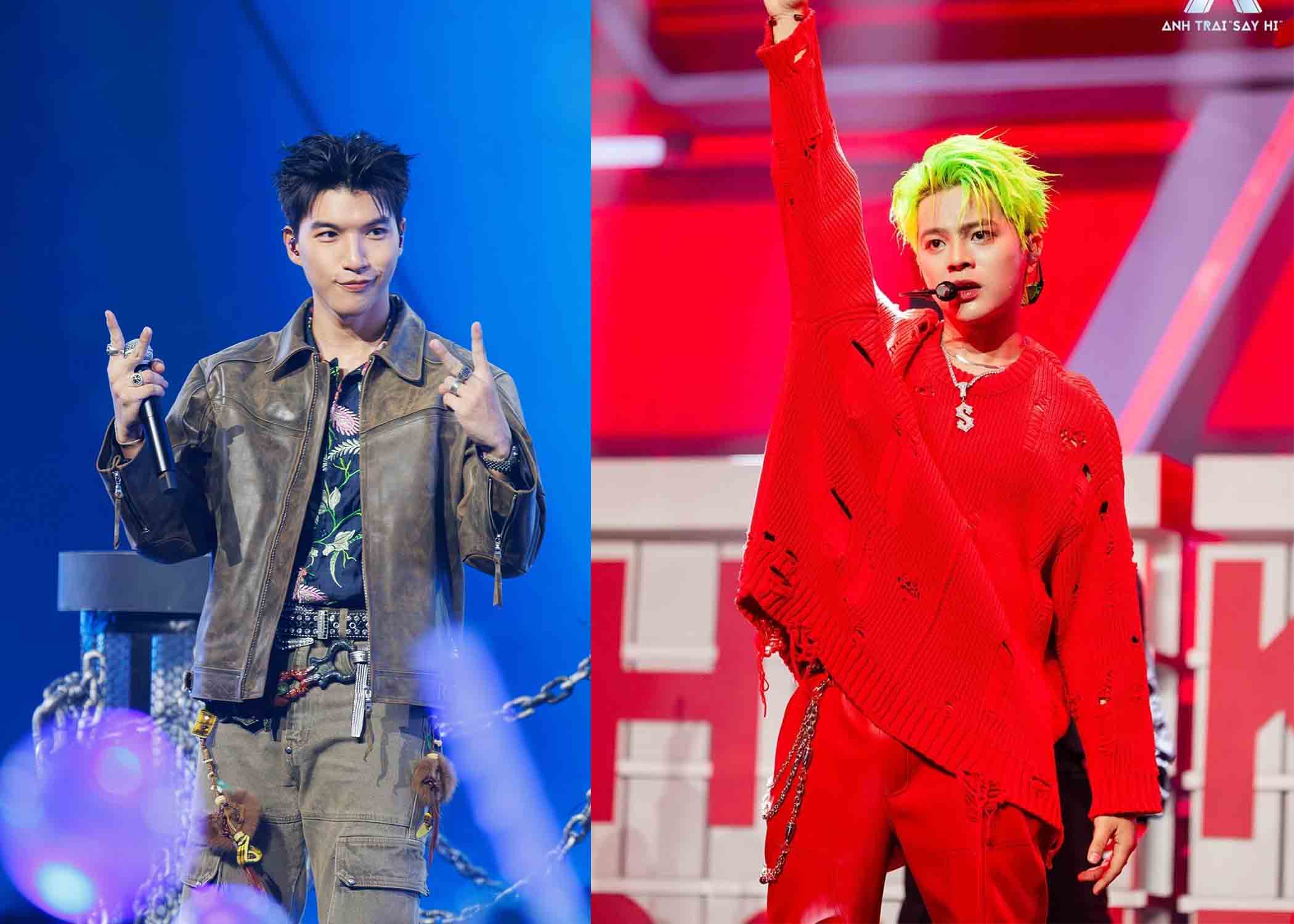 HIEUTHUHAI and Quang Anh RHYDER received much attention after "Anh trai say hi". Photo: Producer.