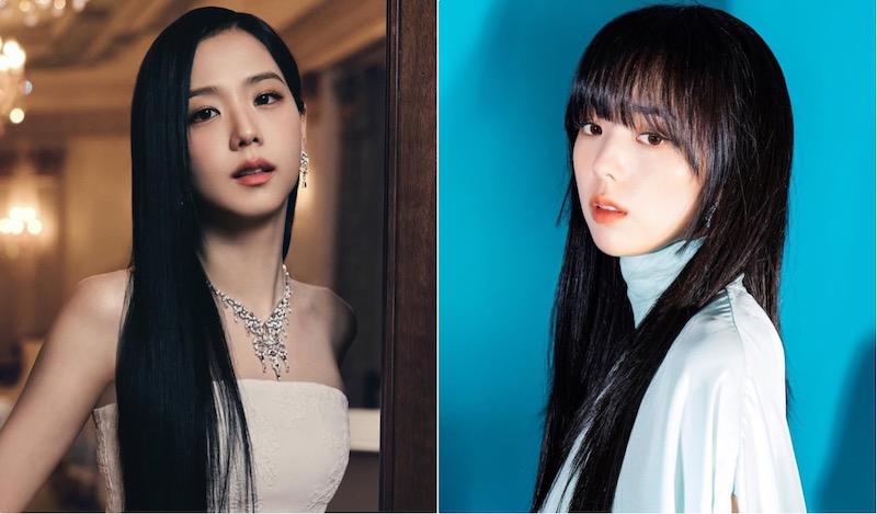 Jisoo (Blackpink) and the female lead of "When the Phone Rings" Chae Soo Bin are high school classmates. Photo: News1