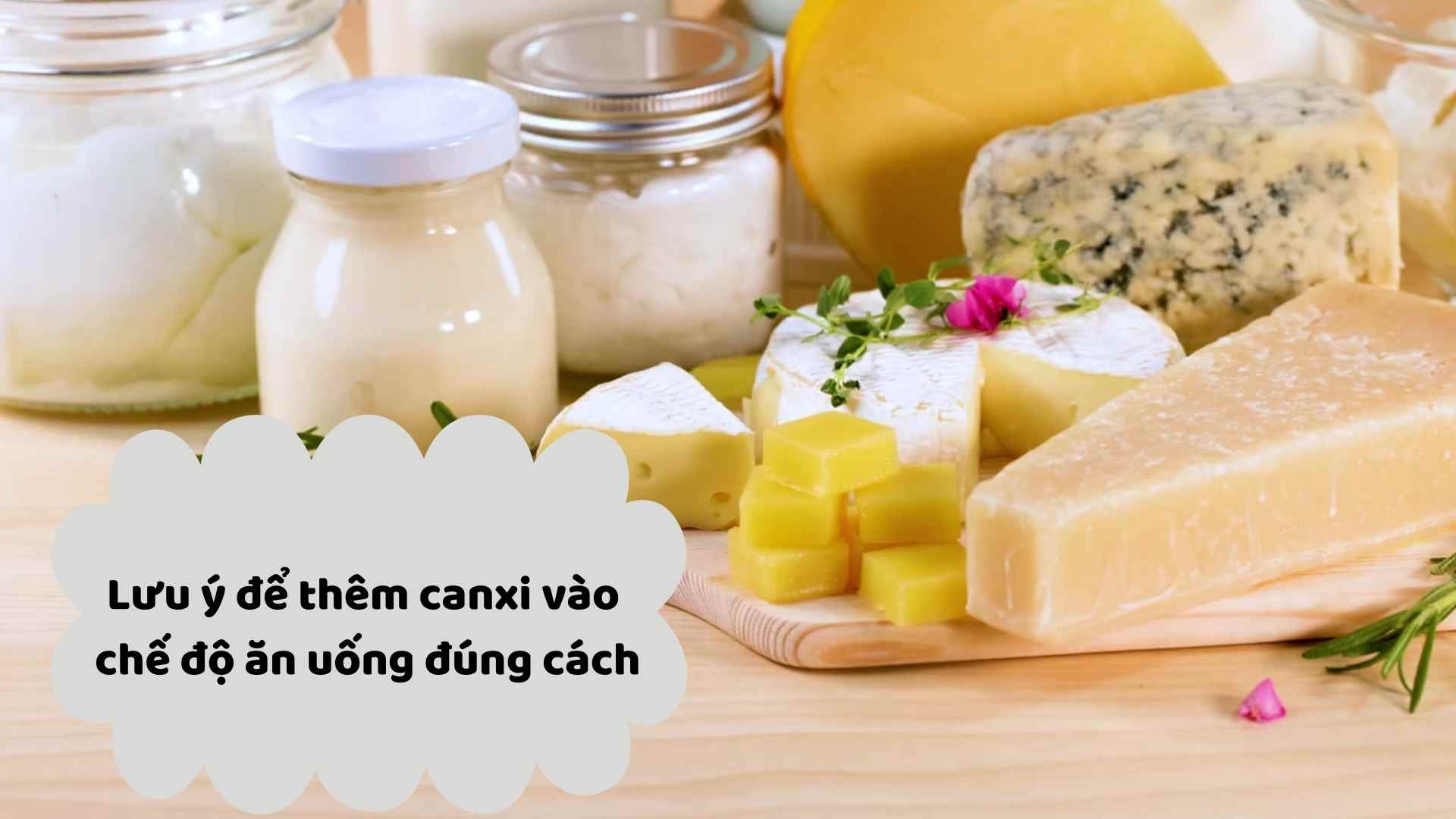 Proper calcium supplementation is very important for the body. Graphics: Ha May