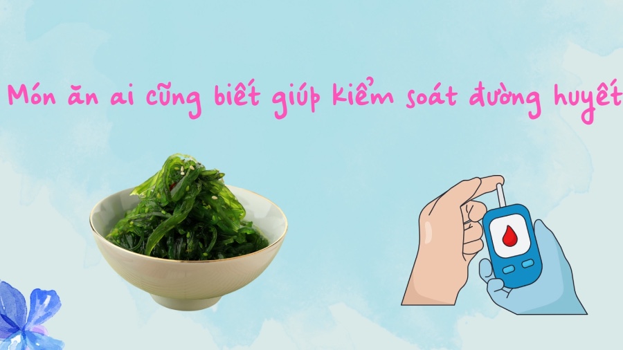 A dish that everyone knows helps control blood sugar. Graphics: Phuong Anh