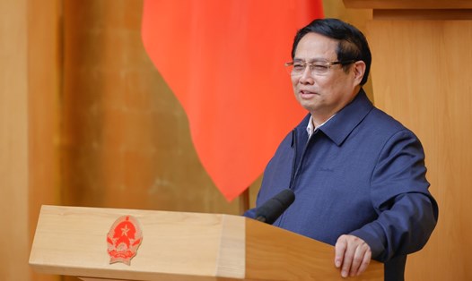 Thủ tướng Chính phủ Phạm Minh Chính yêu cầu ngay trong tuần tới, dành thời gian ưu tiên cho việc sắp xếp, tinh gọn bộ máy. Ảnh: VGP