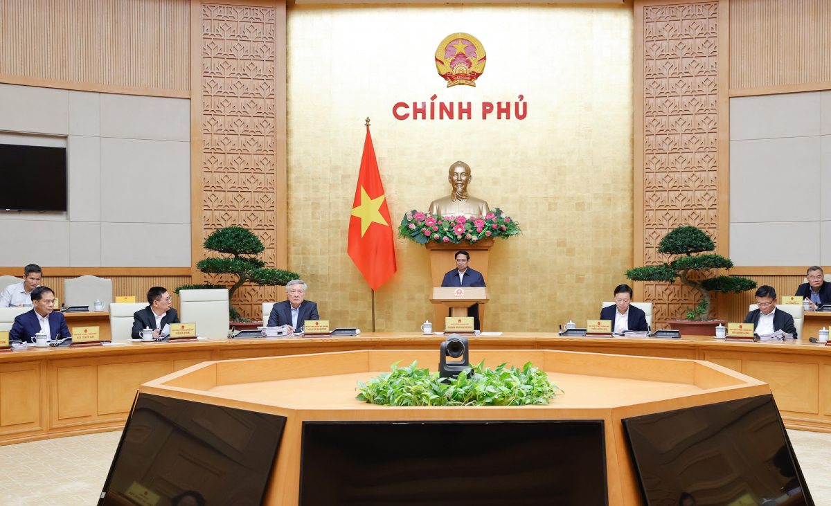 Phien hop Chinh phu thuong ky thang 11.2024. Anh: VGP