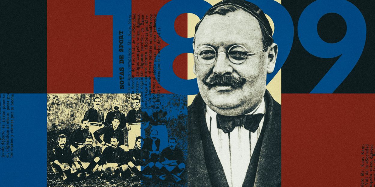 Joan Gamper was the most important figure in the founding of FC Barcelona. Photo: The Athletic