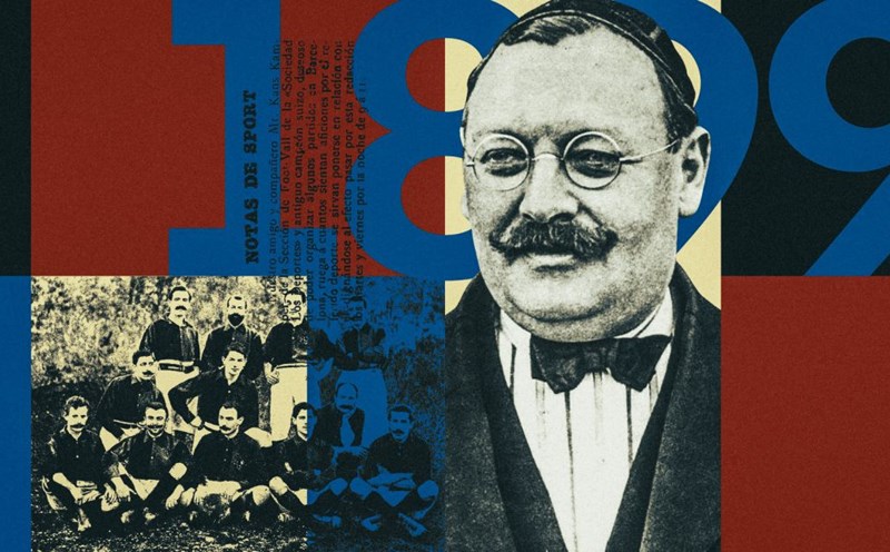 Joan Gamper was the most important figure in the founding of FC Barcelona. Photo: The Athletic
