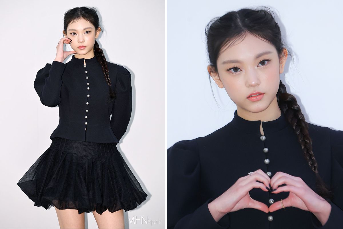 Haerin of NewJeans attends Dior event in Seoul. Photo: Naver