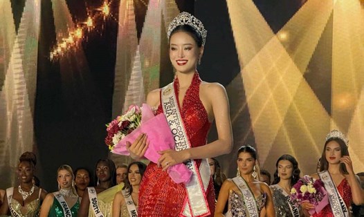 Bùi Khánh Linh là Á hậu 3 Miss Intercontinental 2024. Ảnh: Sen Vàng.