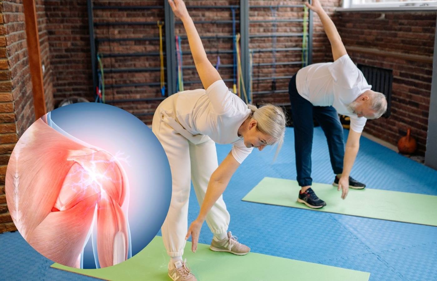 Performing balance exercises is good for muscles and joints after age 50. Graphics: Thanh Thanh