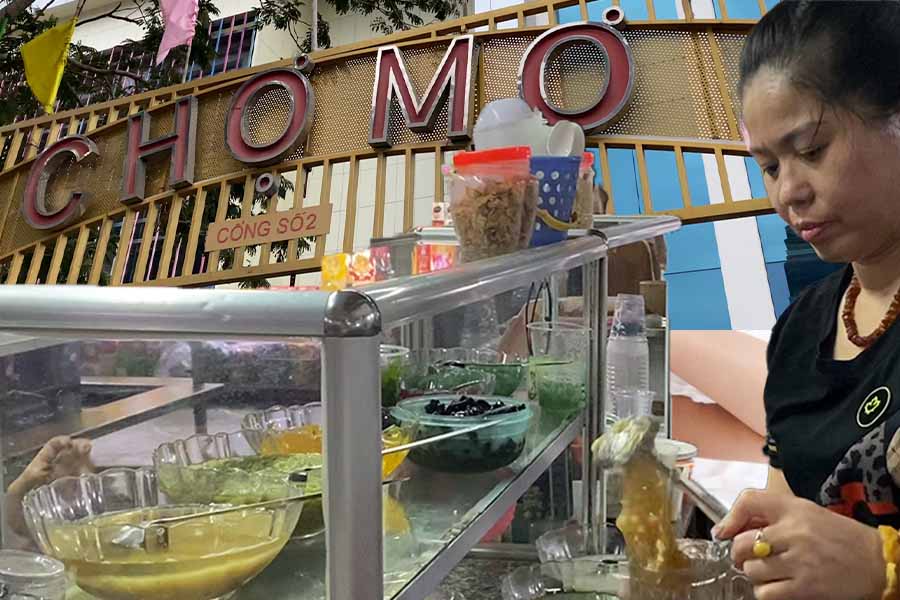 Inside the underground market in Hanoi