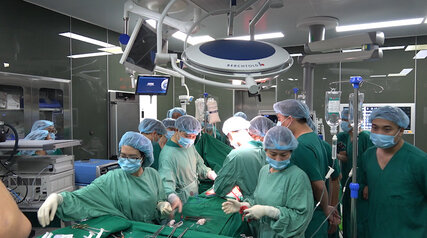 Brain-dead male patient donates organs to save many lives