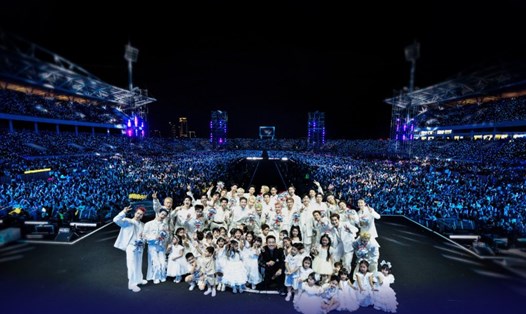 Concert Anh trai say hi ở Hà Nội đêm 7.12. Ảnh: Nhà sản xuất