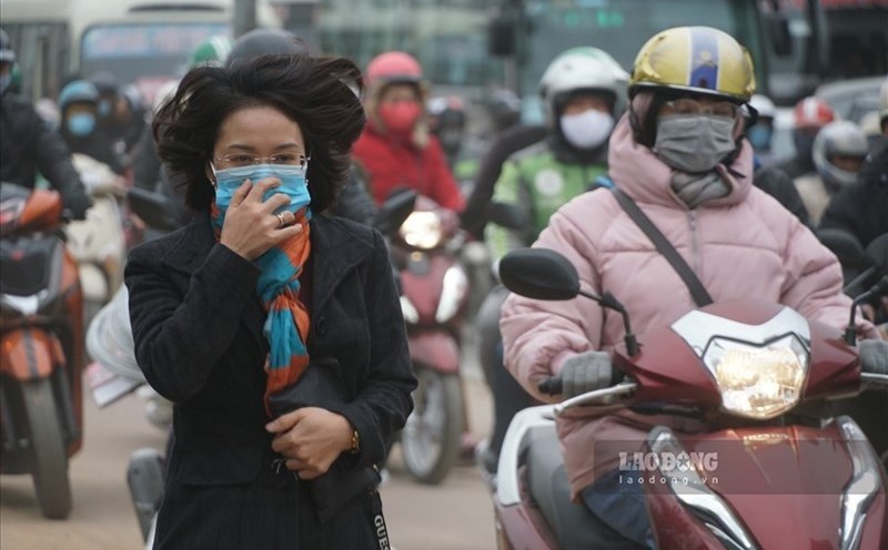 Du bao thoi tiet mien Bac tang cuong khong khi lanh. Anh: LDO