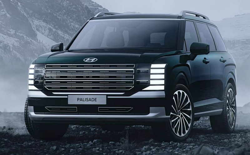 The 2026 Hyundai Palisade can carry 9 passengers. Photo: Hyundai