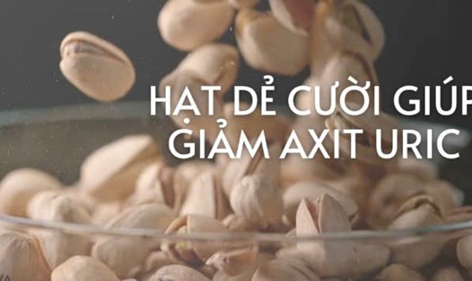Một loại hạt ăn vặt giúp bạn kiểm soát mức axit uric. Đồ họa: Hương Giang