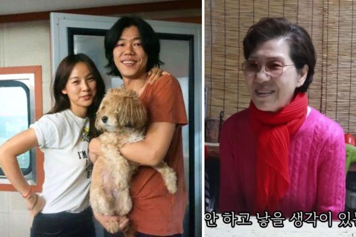 Lee Hyori's mother-in-law (right) gave up on her wish to have grandchildren. Photo: Naver